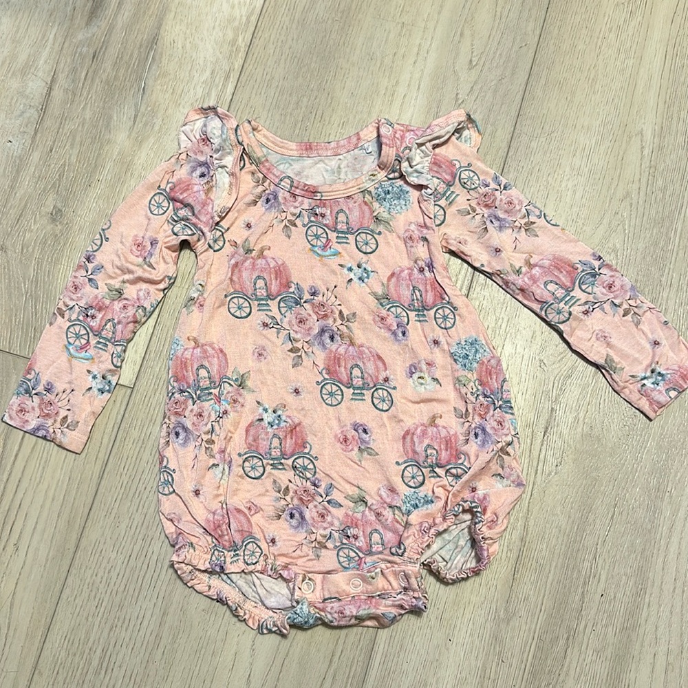 Posh Peanut pumpkin carriage long sleeve bubble size 12-18m